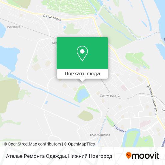 Карта Ателье Ремонта Одежды