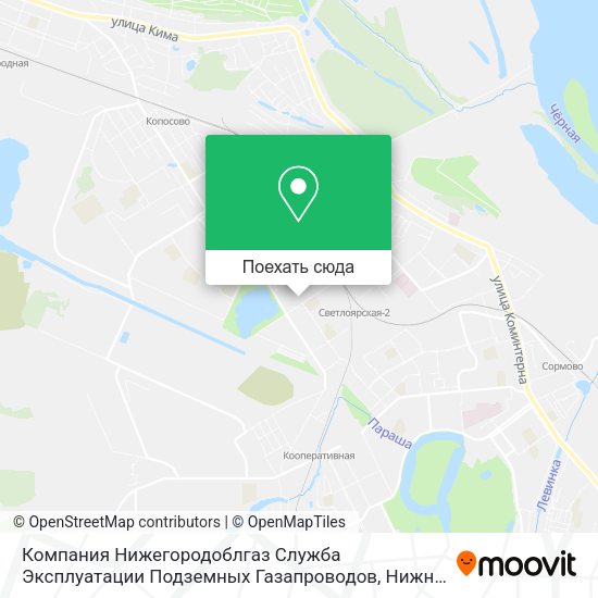 Карта Компания Нижегородоблгаз Служба Эксплуатации Подземных Газапроводов