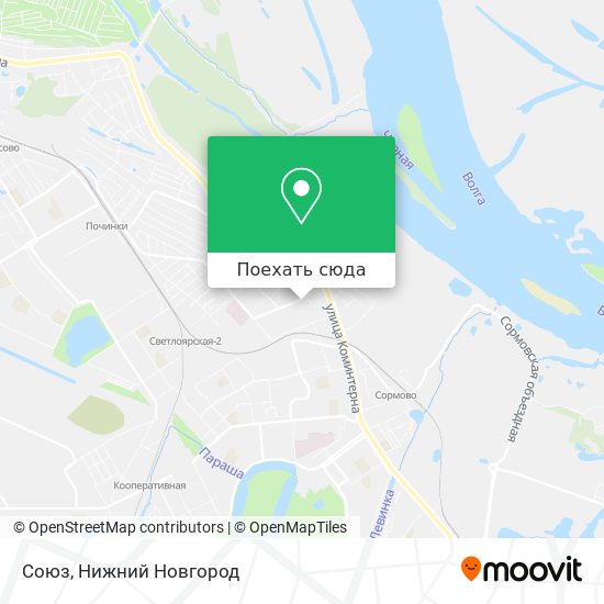 Карта Союз