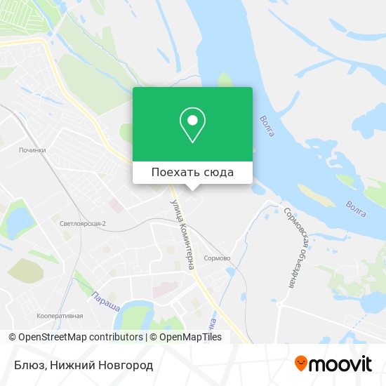 Карта Блюз