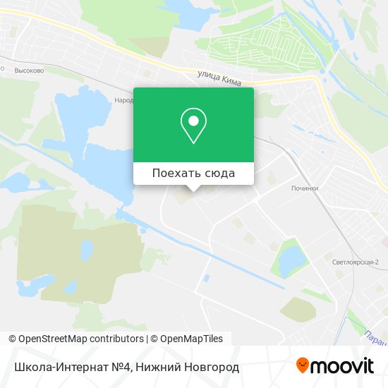 Карта Школа-Интернат №4