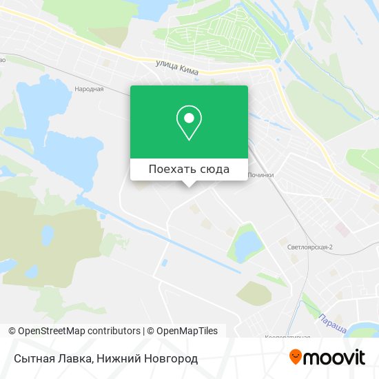Карта Сытная Лавка