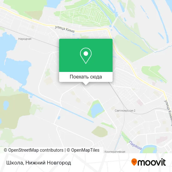 Карта Школа