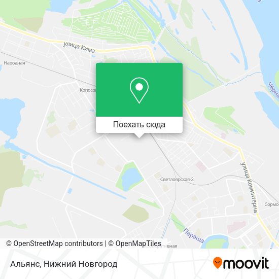 Карта Альянс