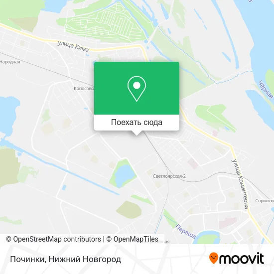 Карта Починки