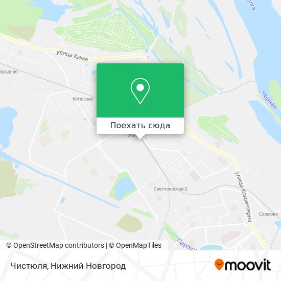 Карта Чистюля