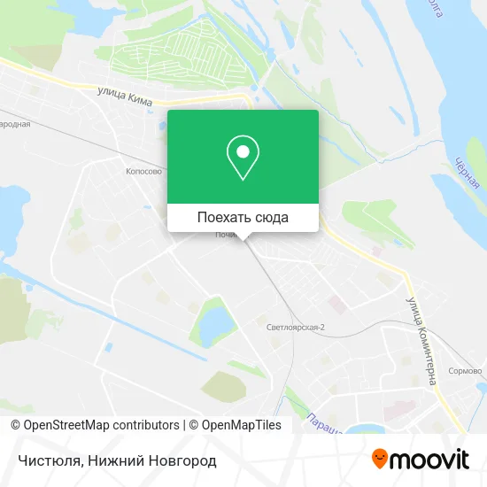 Карта Чистюля