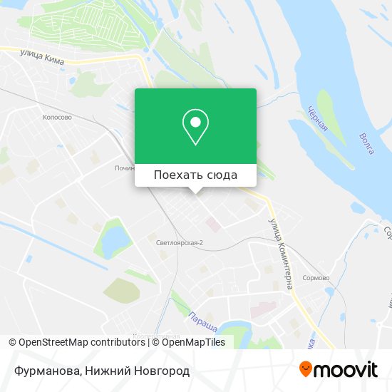 Карта Фурманова