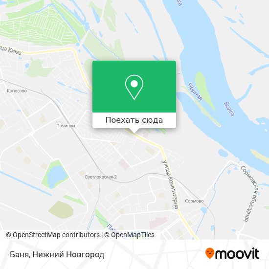 Карта Баня