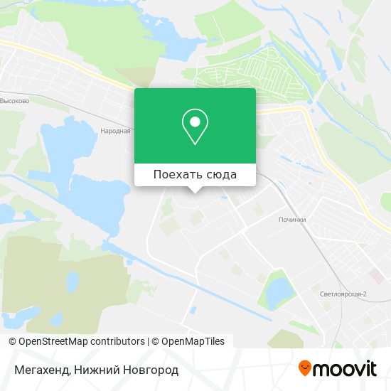 Карта Мегахенд