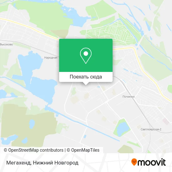 Карта Мегахенд