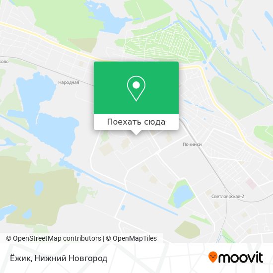 Карта Ёжик