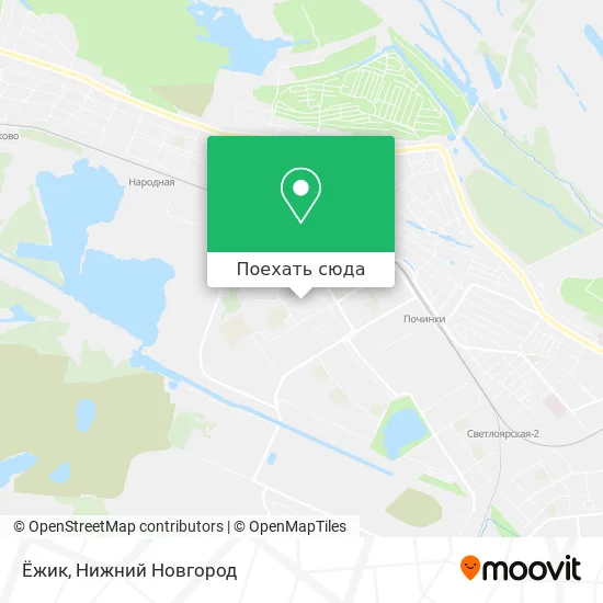 Карта Ёжик