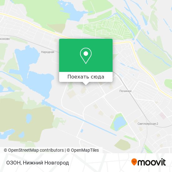Карта ОЗОН