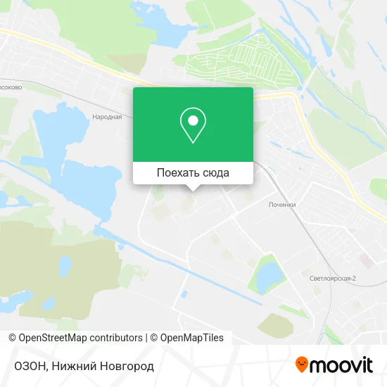 Карта ОЗОН