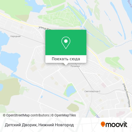 Карта Детский Дворик