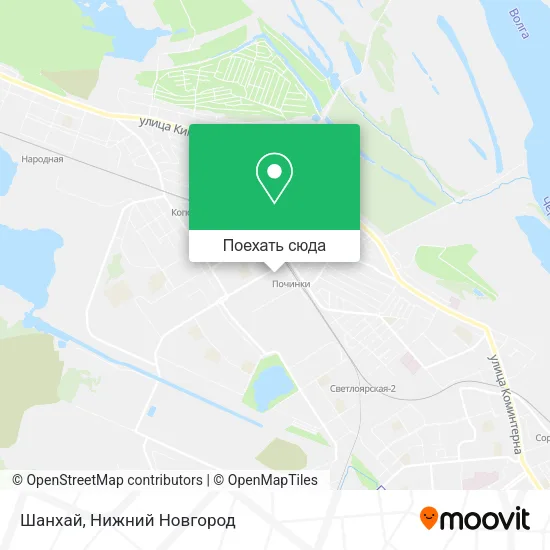 Карта Шанхай