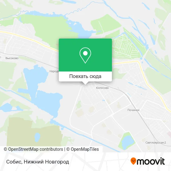 Карта Собис