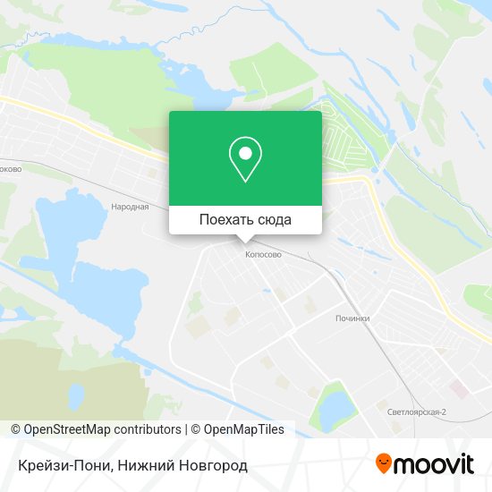 Карта Крейзи-Пони