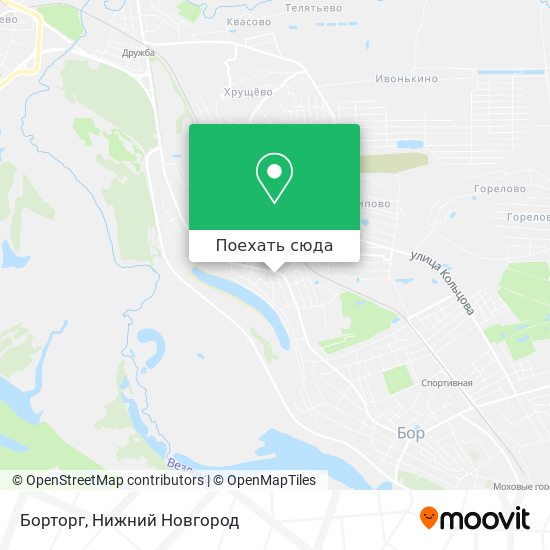 Карта Борторг