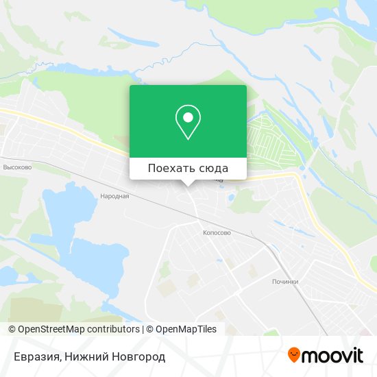 Карта Евразия