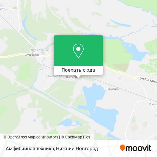 Карта Амфибийная техника