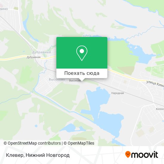 Карта Клевер
