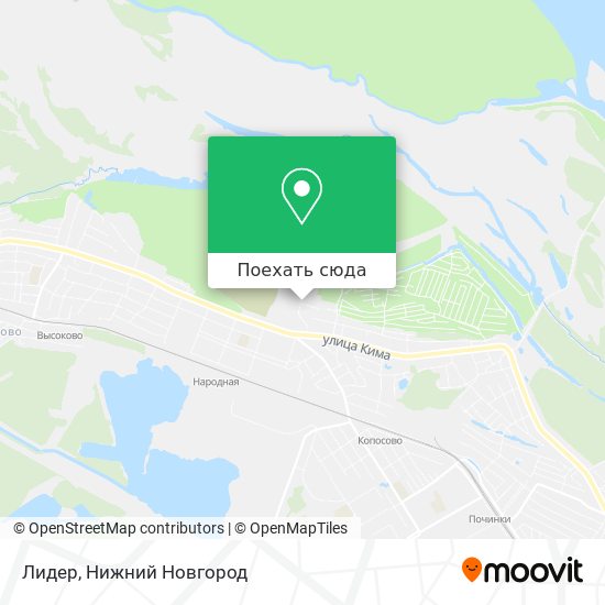 Карта Лидер