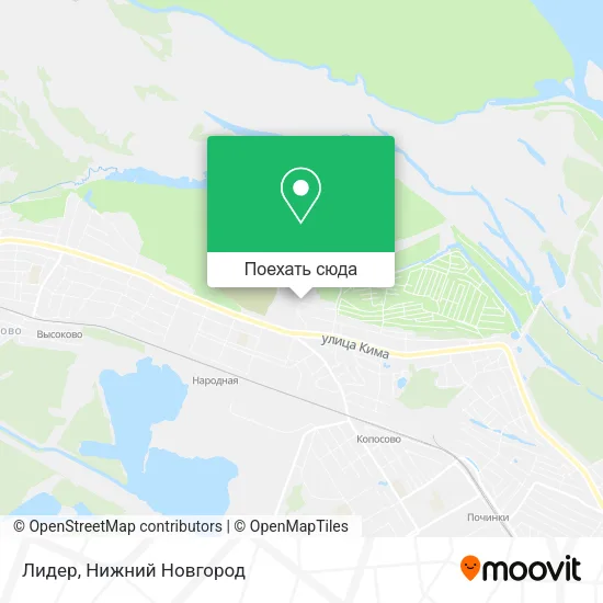 Карта Лидер