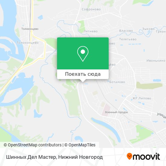 Карта Шинных Дел Мастер