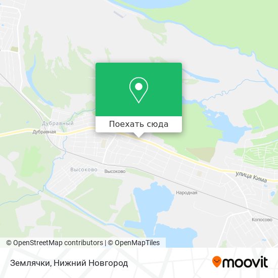 Карта Землячки