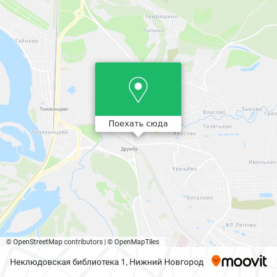 Карта Неклюдовская библиотека 1