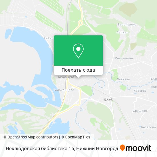 Карта Неклюдовская библиотека 16