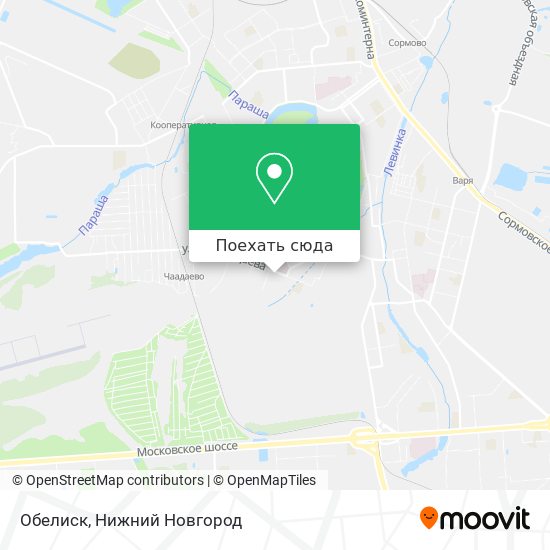 Карта Обелиск