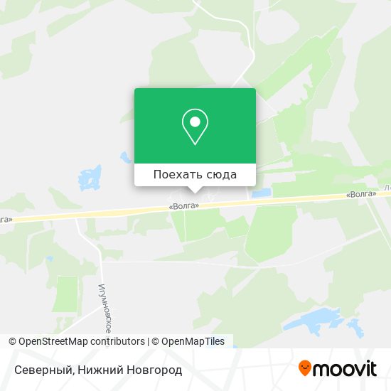 Карта Северный