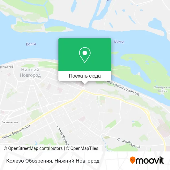 Карта Колезо Обозрения