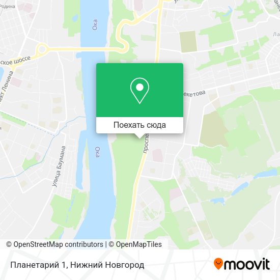 Карта Планетарий 1