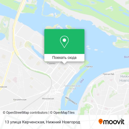 Карта 13 улица Керченская