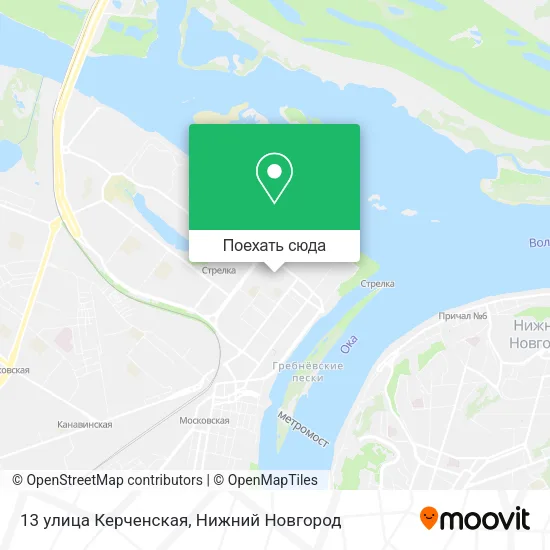 Карта 13 улица Керченская