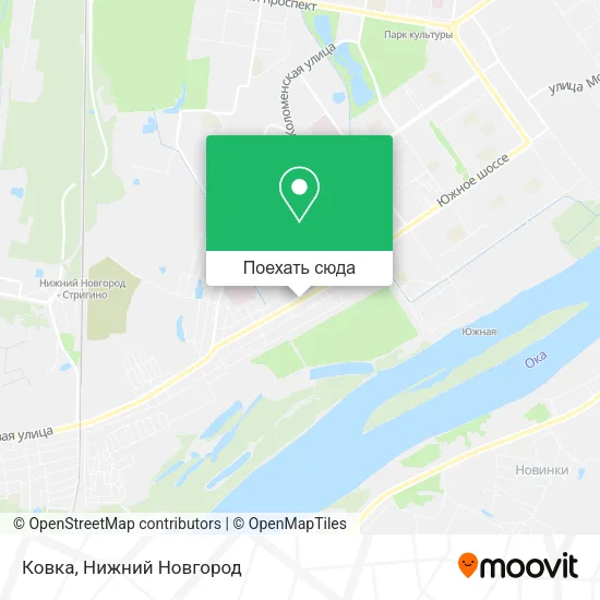 Карта Ковка