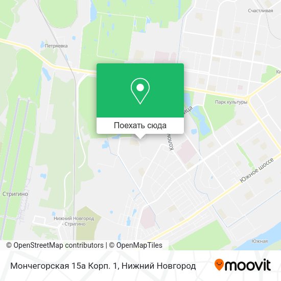Карта Мончегорская 15а Корп. 1