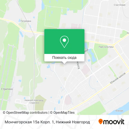Карта Мончегорская 15а Корп. 1