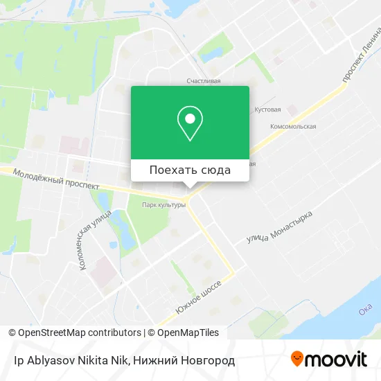 Карта Ip Ablyasov Nikita Nik