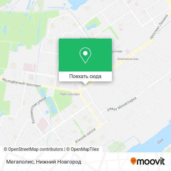 Карта Мегаполис