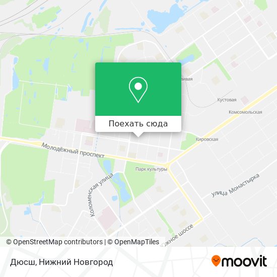 Карта Дюсш