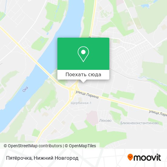 Карта Пятёрочка