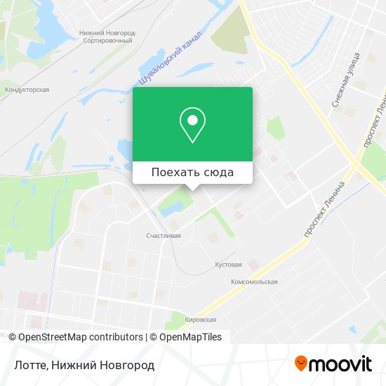 Карта Лотте
