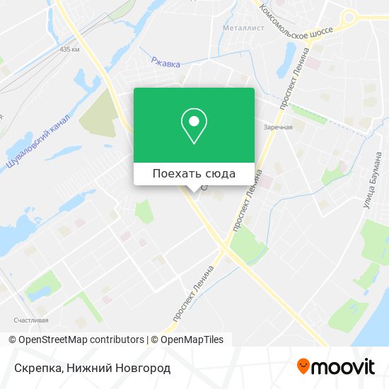 Карта Скрепка