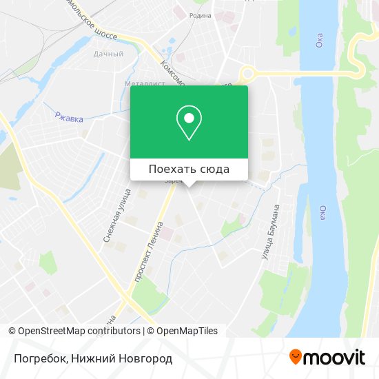 Карта Погребок