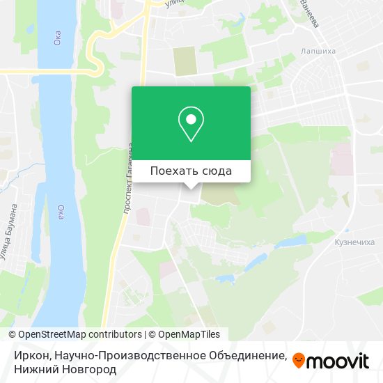 Карта Иркон, Научно-Производственное Объединение